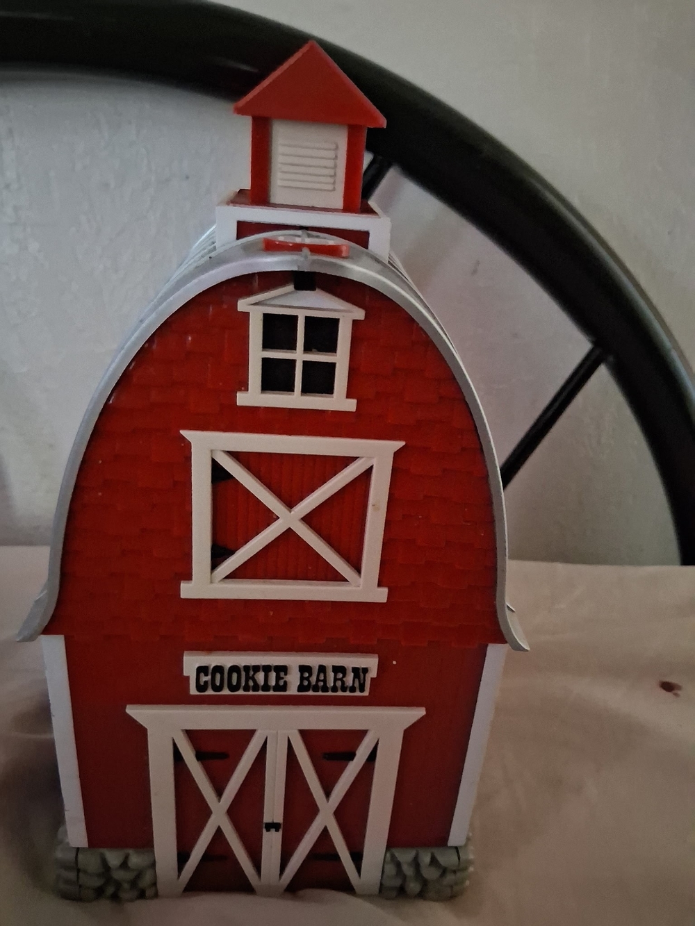 Cookie Barn Red Barn Cookie Jar - Decorative Home Party Supply